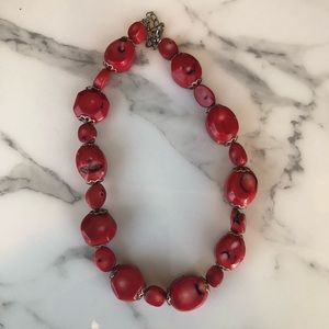 Red Stone Necklace